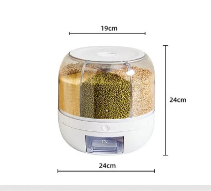 360° Rotating Food Dispenser | موزع طعام دوّار 360 درجة