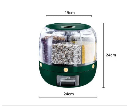 360° Rotating Food Dispenser | موزع طعام دوّار 360 درجة